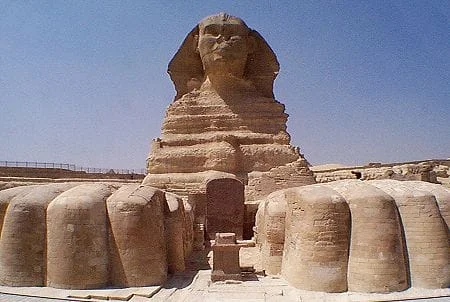 The Sphinx Guardian of Giza Plateau