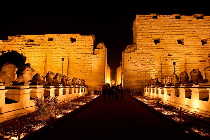 Sound and Light night Show at Karnak temple